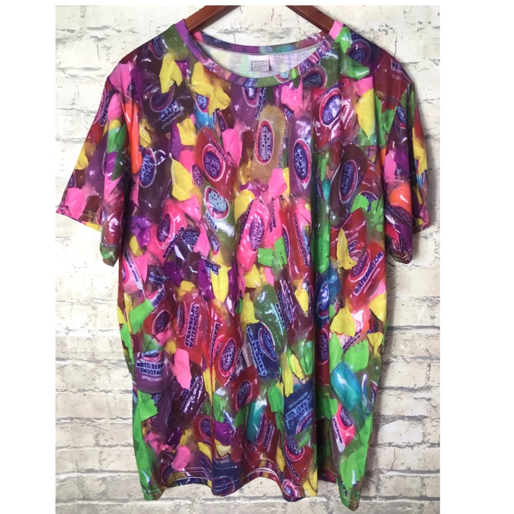 Jolly Rancher's Candy print t shirt 
3XL